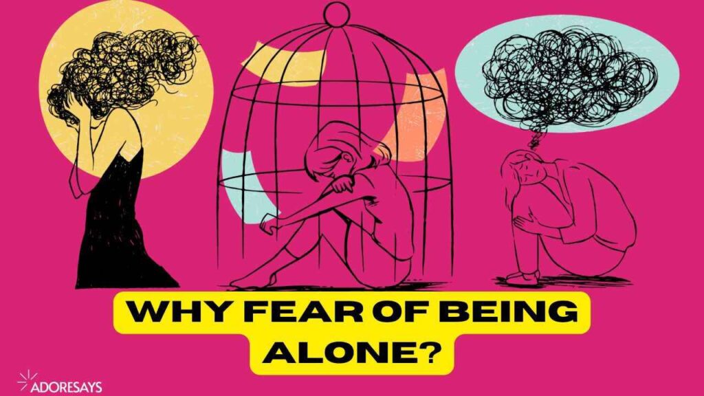 Fear of being alone image showing people sad of being alone