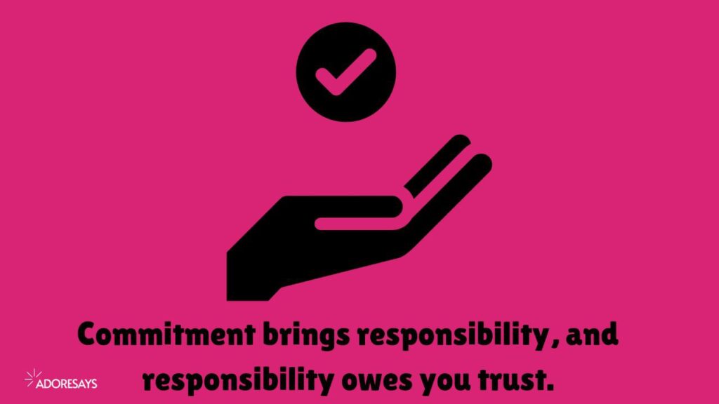 Commitment issues Quotes.
