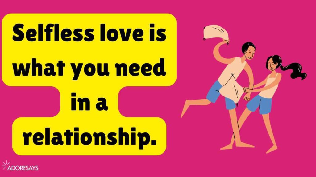 selfless love photo