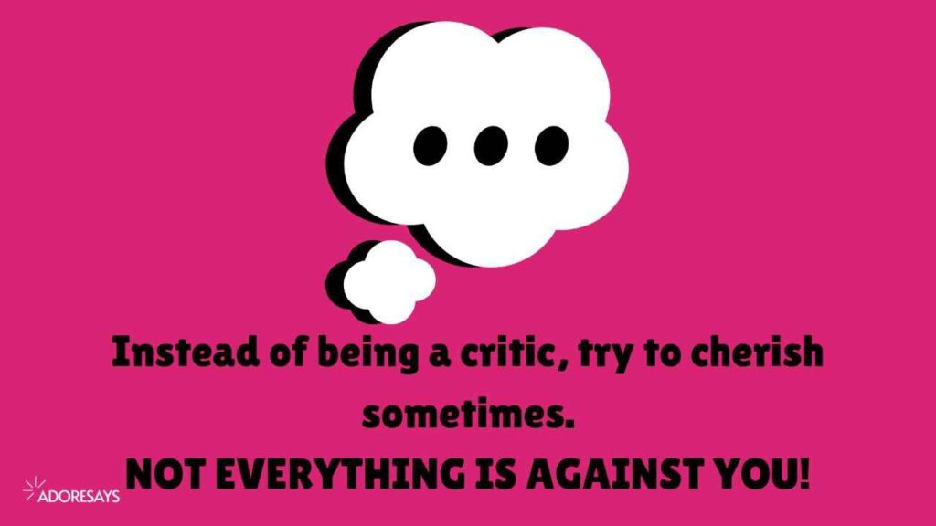 Stop criticizing quotes