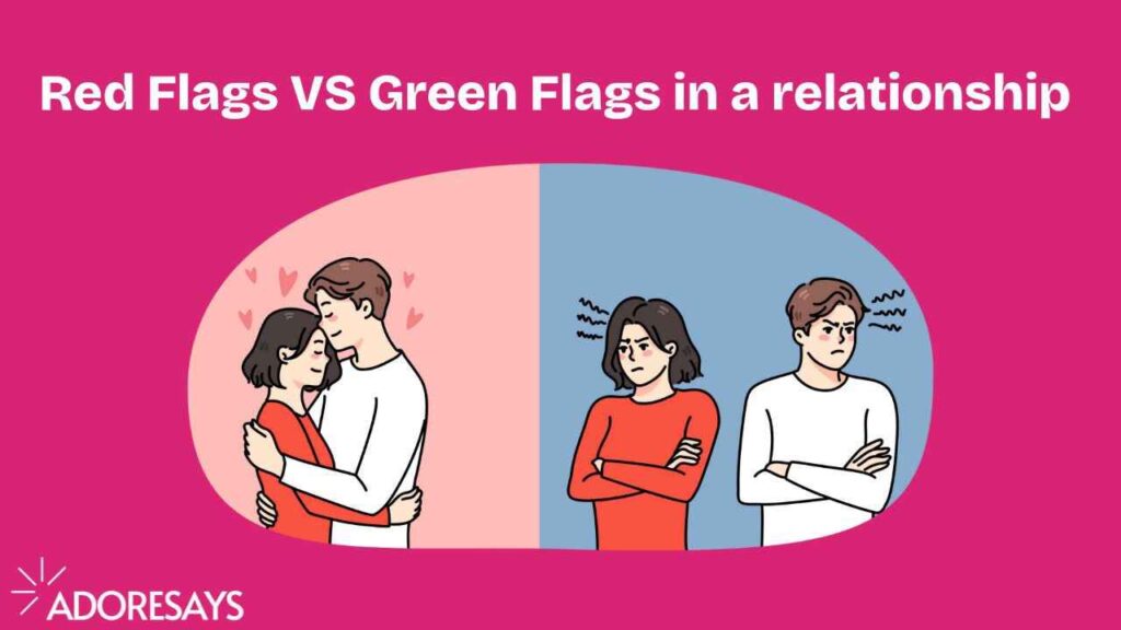 green flags vs red flags signs