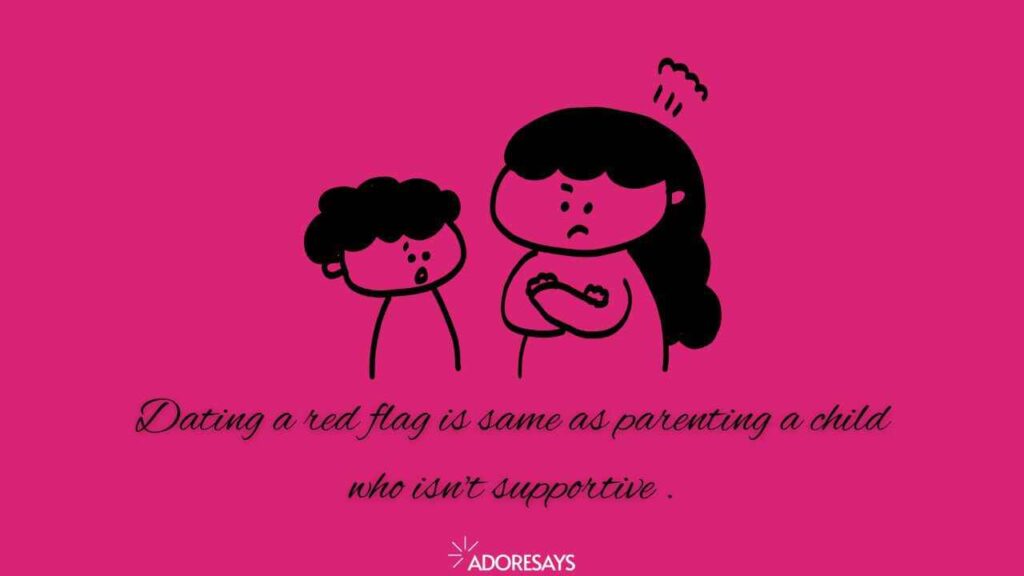 Red flag quotes
