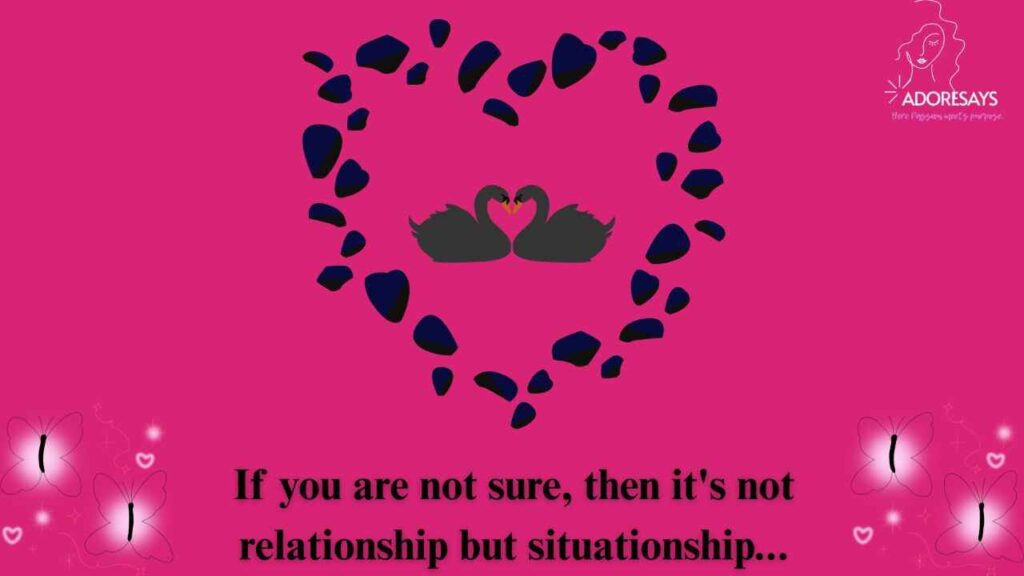 Situationship vs Relationship